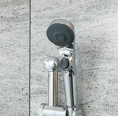 ワンストップ付シャワーヘッド