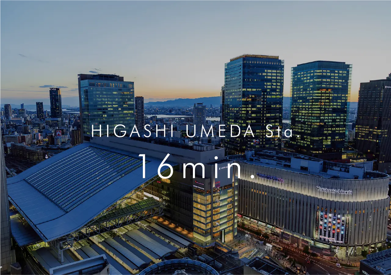 HIGASHI UMEDA Sta.