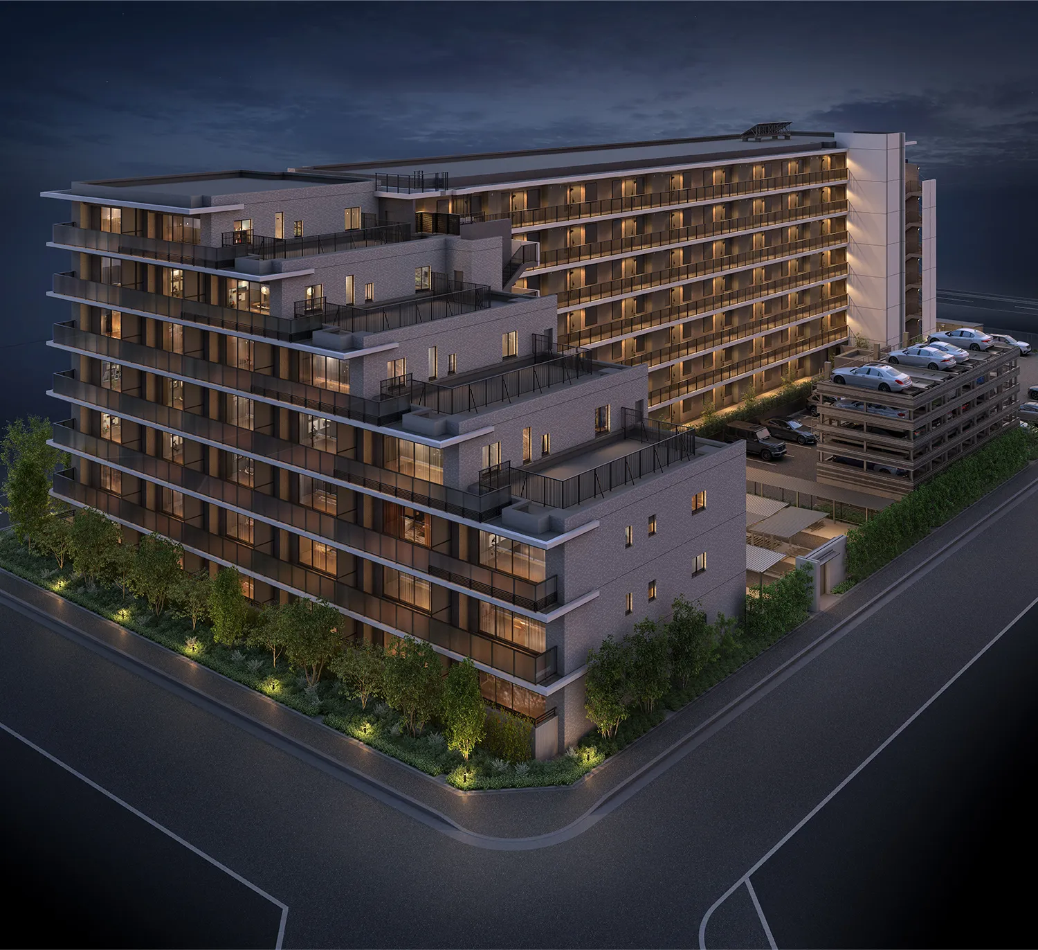 外観完成予想図