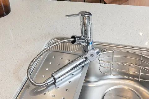 蛇口一体型浄水器